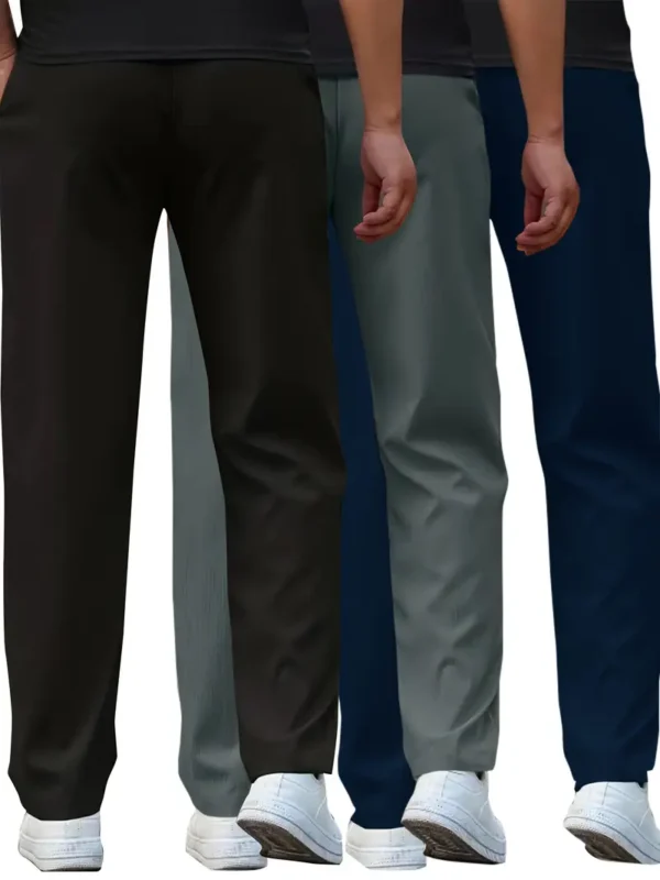 Men's Lightweight Casual Pants, Spring/Summer Workwear, Machine Washable - Image 2
