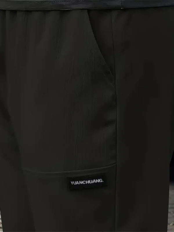 Men's Lightweight Casual Pants, Spring/Summer Workwear, Machine Washable - Image 5