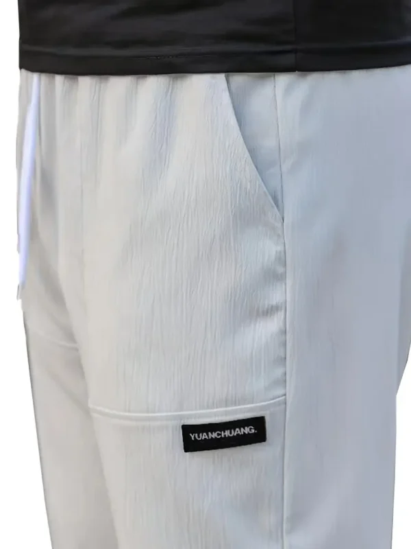 Men's Lightweight Casual Pants, Spring/Summer Workwear, Machine Washable - Image 6